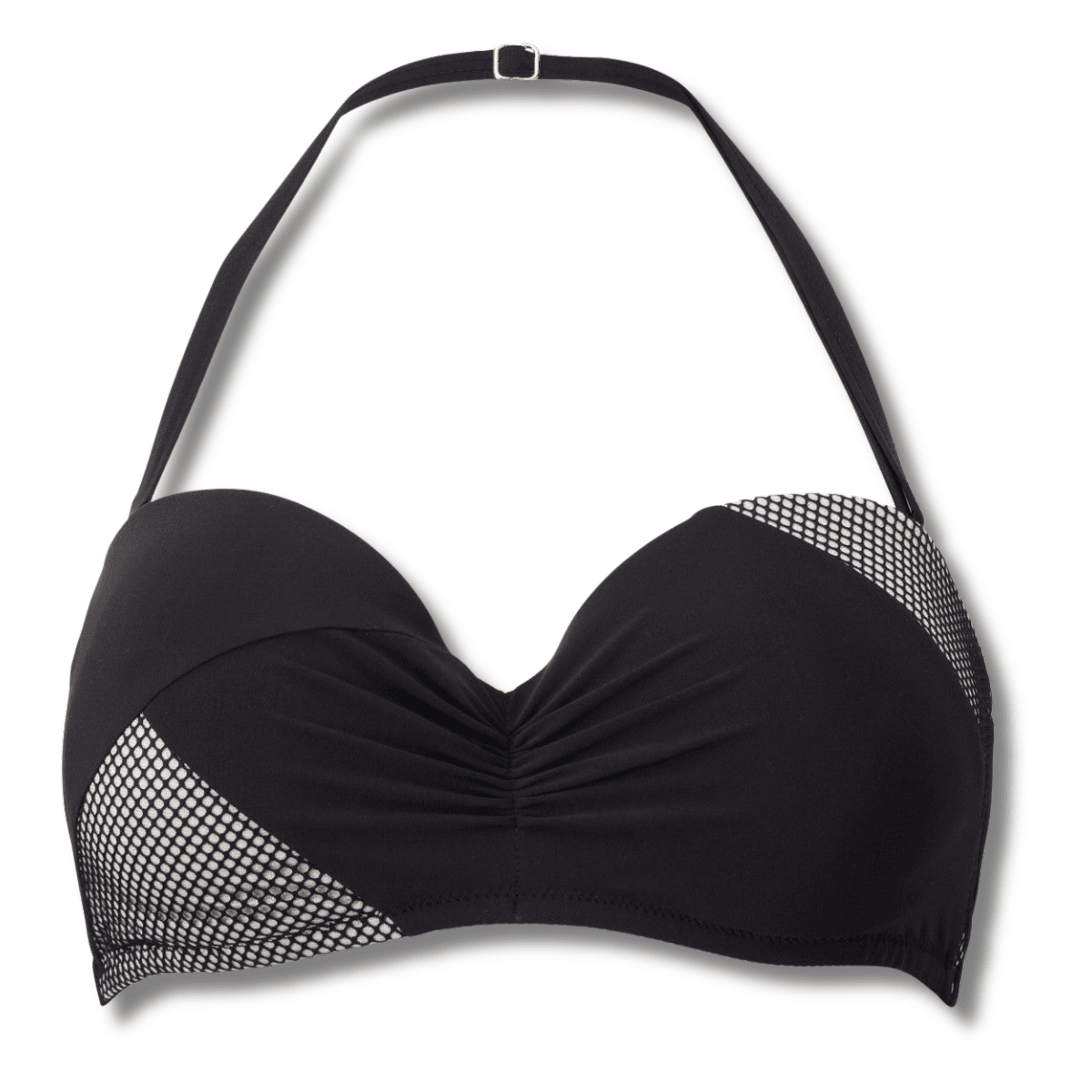 Lepel Helena Black Bandeau Bikini Top - Biamonde